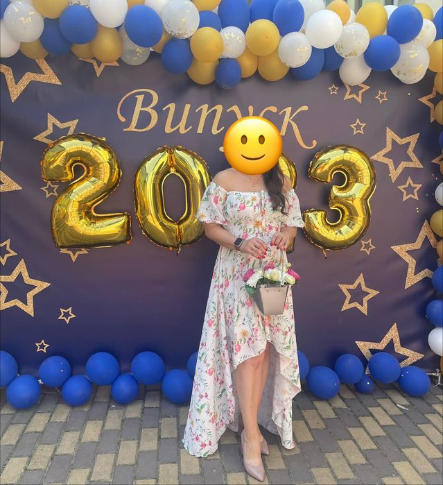 Святкова шифонова сукня GEPUR розмір L