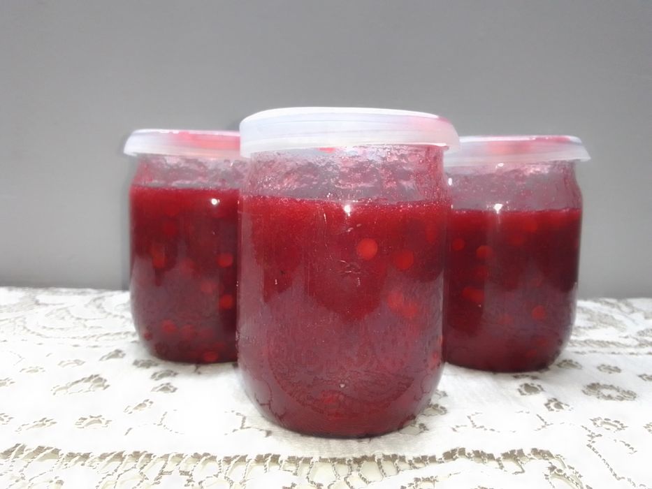 Калина перетерта з цукром