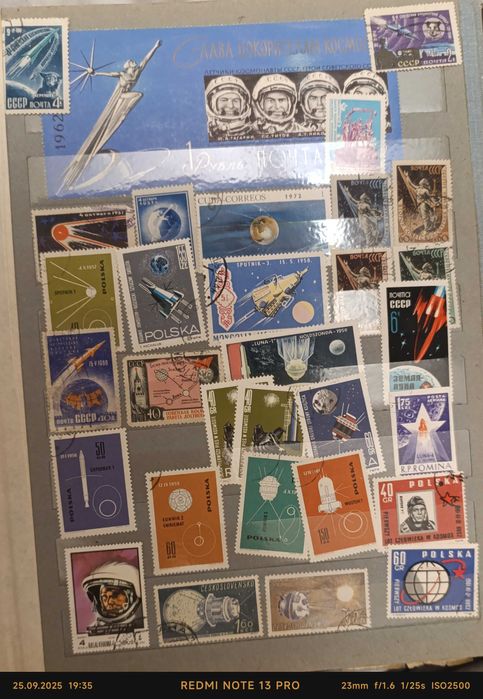 Альбом з марками рідкісні не мічені