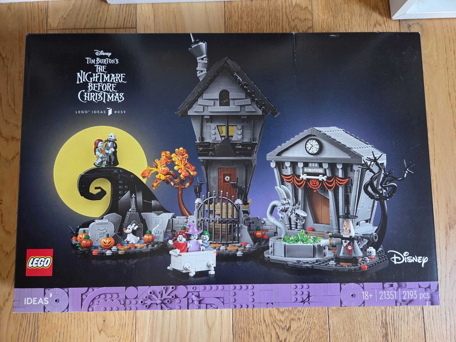 Lego Ideas Disney: Miasteczko Halloween Tima Burtona