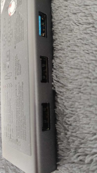 Baseus Hub, adapter, stacja dokująca Series 7-Port 2xHDMI 4K HUB Nowy