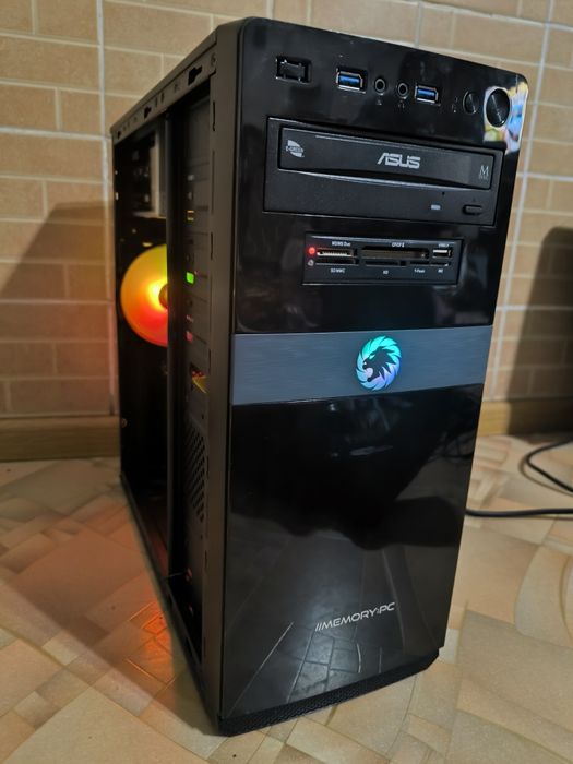 Ігровий ПК. I5 8500, 16Gb DDR4, GTX 1070 8GB, SSD128GB, HDD 1000GB.