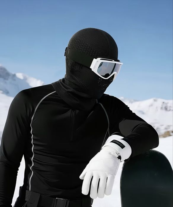 Балаклава баф жіноча чорна