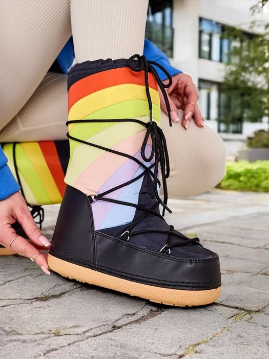 4 Kolory 36 37 38 śniegowce 39 40 41 jak moon boot długie na platformi