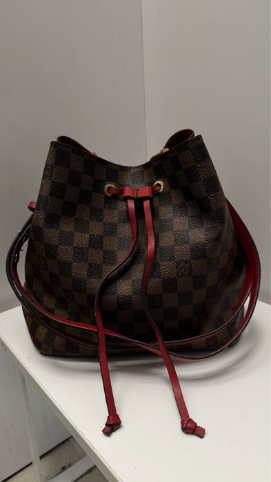 Louis vuitton n40214 neonoé damier ebene brown shoulder bag