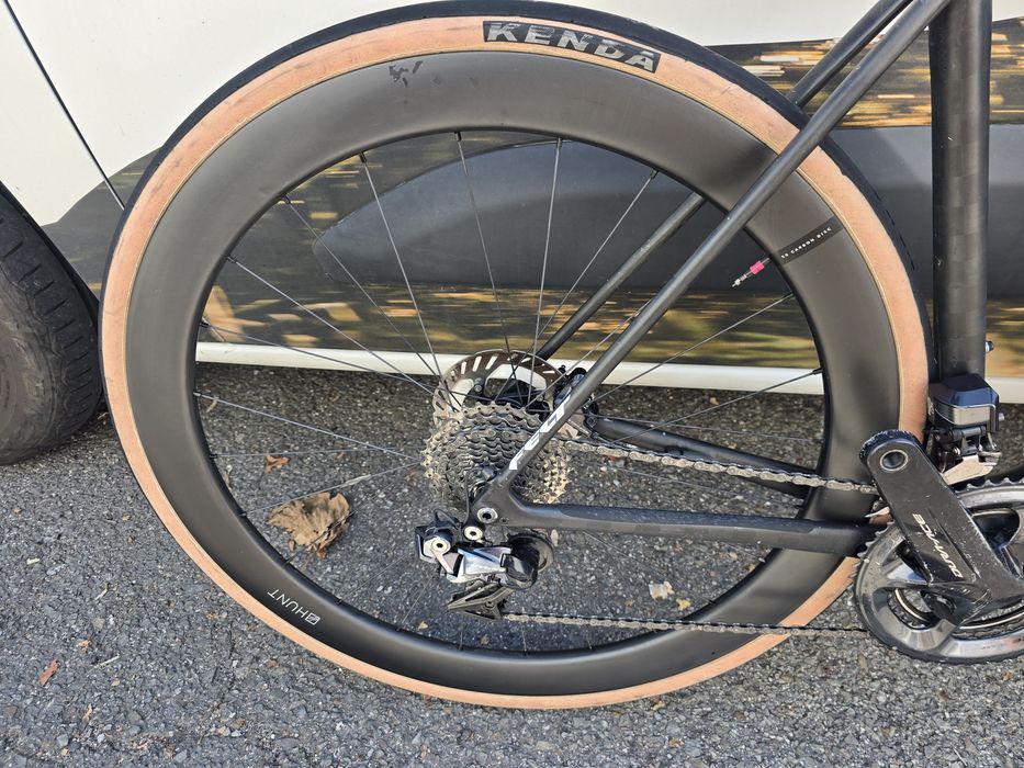 Rodas de carbono hunt de disco