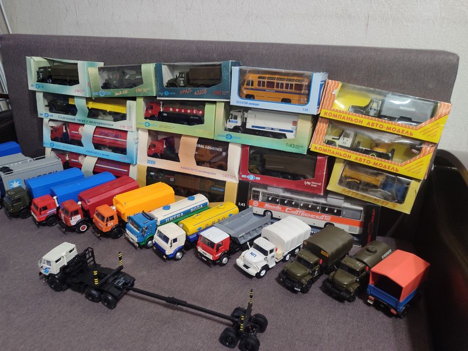 Модели грузовиков 1:43 СССР