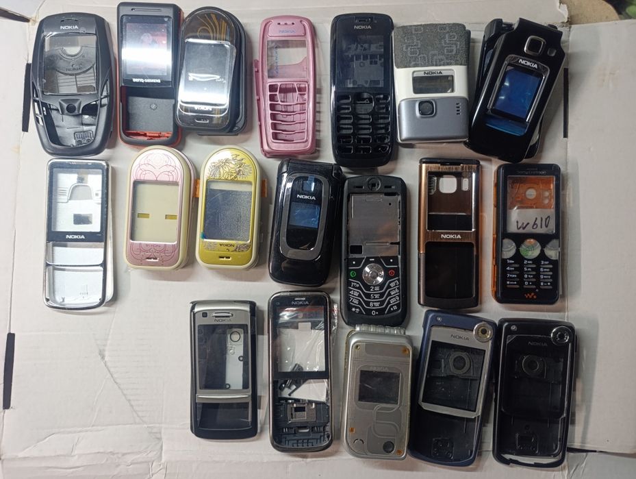 Корпуса та клавіатури до nokia, Samsung, Siemens, moto, sony, LG