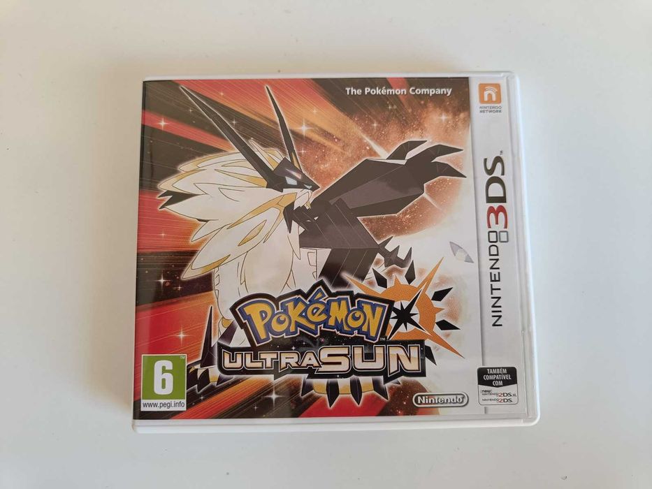 Pokémon Y; Pokémon Black 2; Pokémon Ultra Sun -JOGOS NINTENDO DS e 3DS