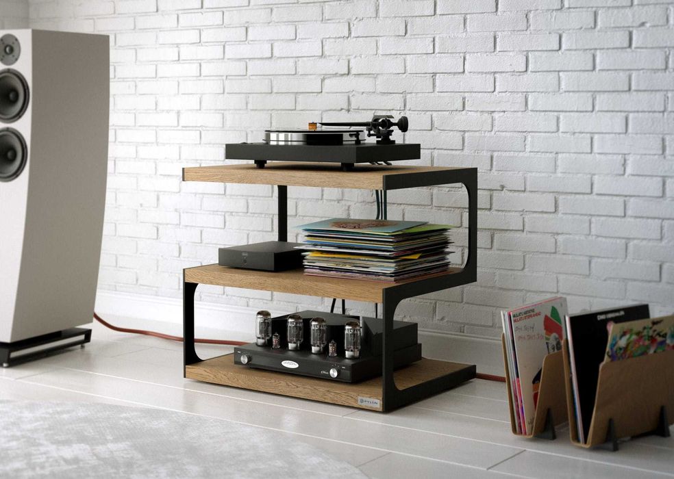 Stolik Pylon Audio Obsidian T.3 + możliwość modyfikacji Państwa stereo