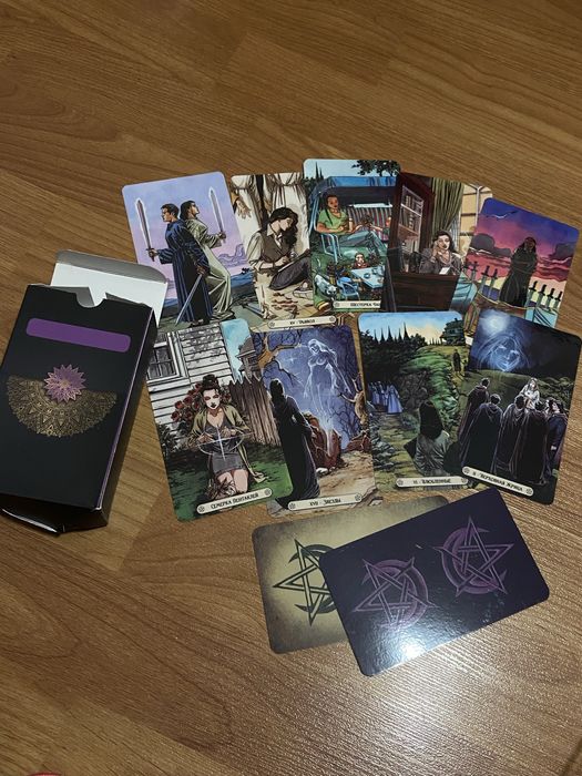 Лот 7 колод карт таро + В ПОДАРУНОК ОРАКУЛ