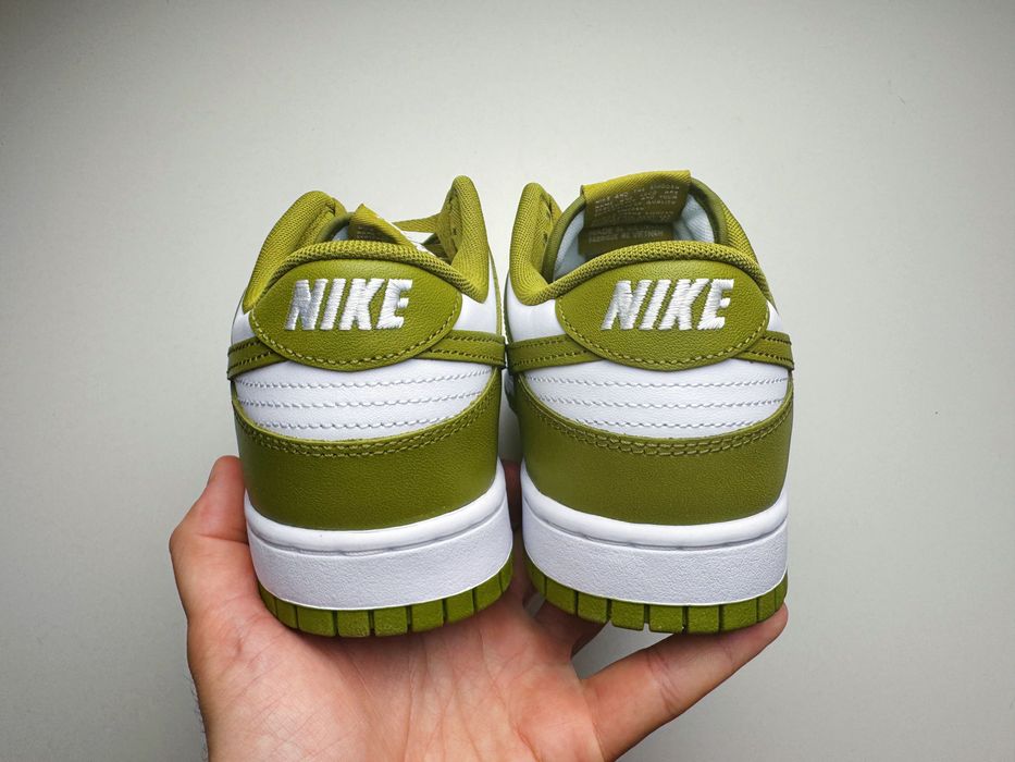 Nike Dunk Low Retro White Pacific Moss green 10.5 44.5 28,5cm high