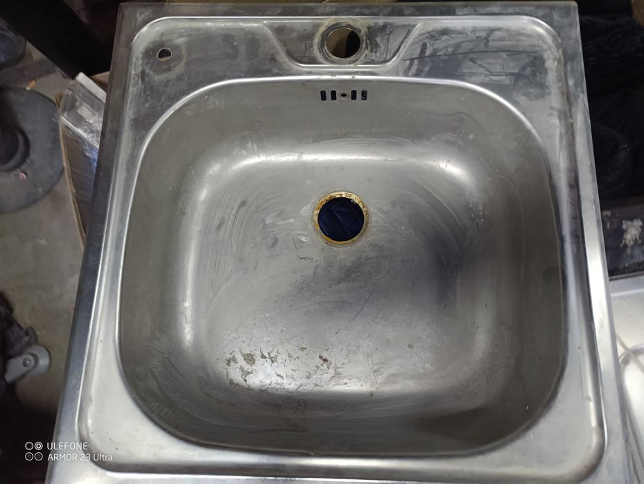 Мойка двойная и одинарная из нерж.