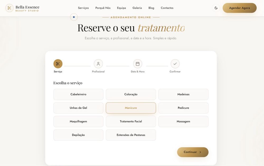 Criacão de Website
