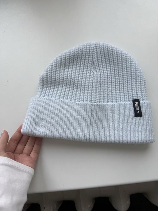 Шапка Puma голубая
