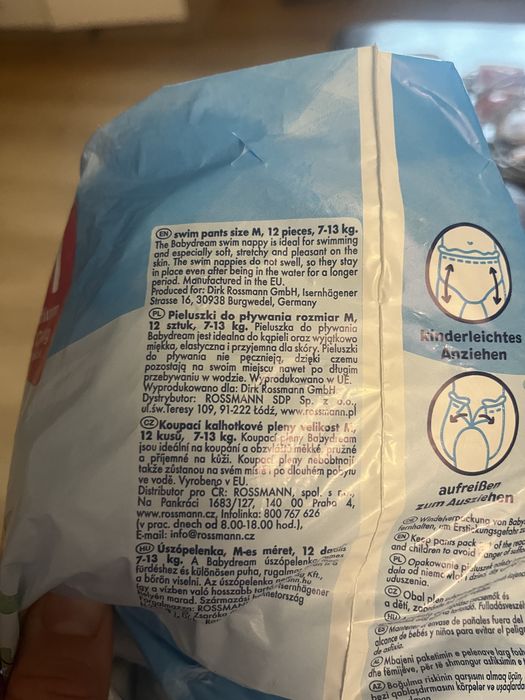 Pieluchy do plywania