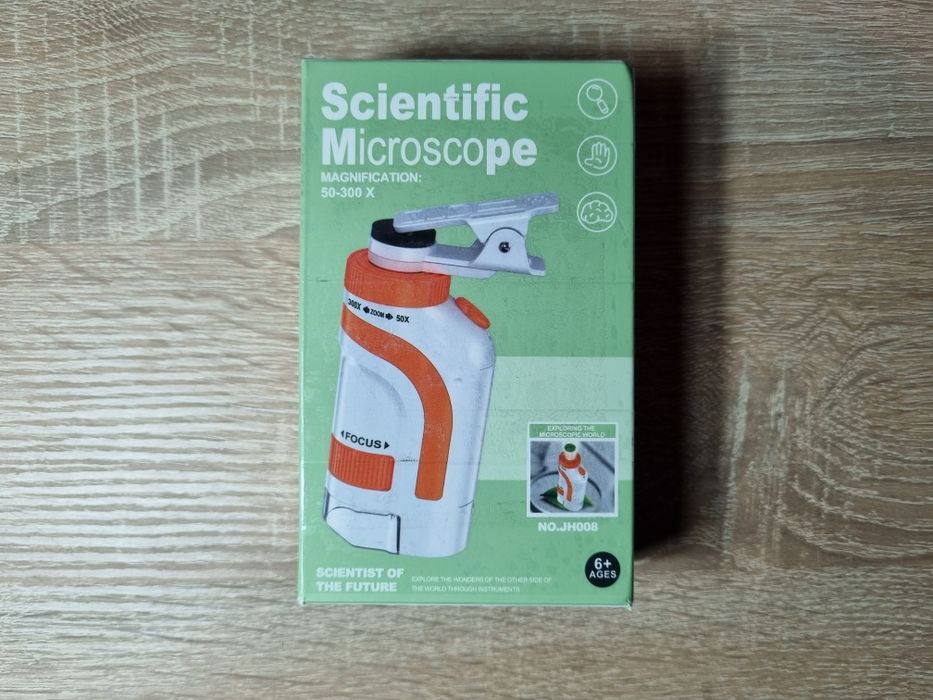 Портативний мікроскоп Scientific microscope JH008