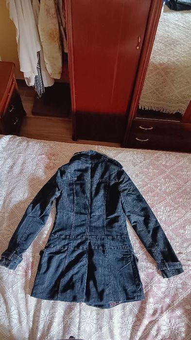 Casaco comprido usado