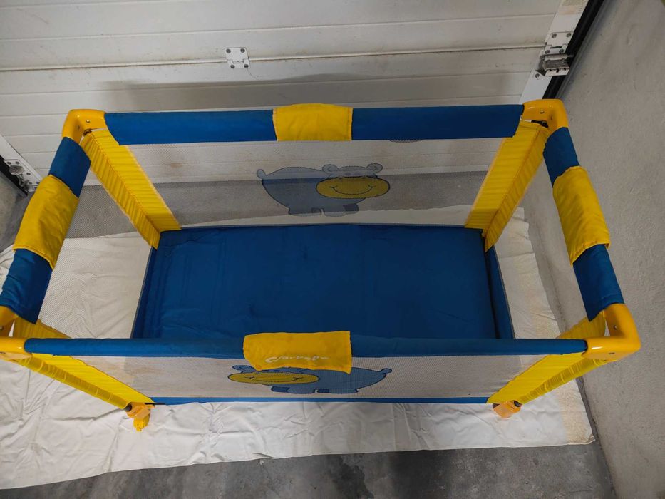 Cama de Viagem/Parque de Bebé Carbebé com Colchão e Mala de Transporte