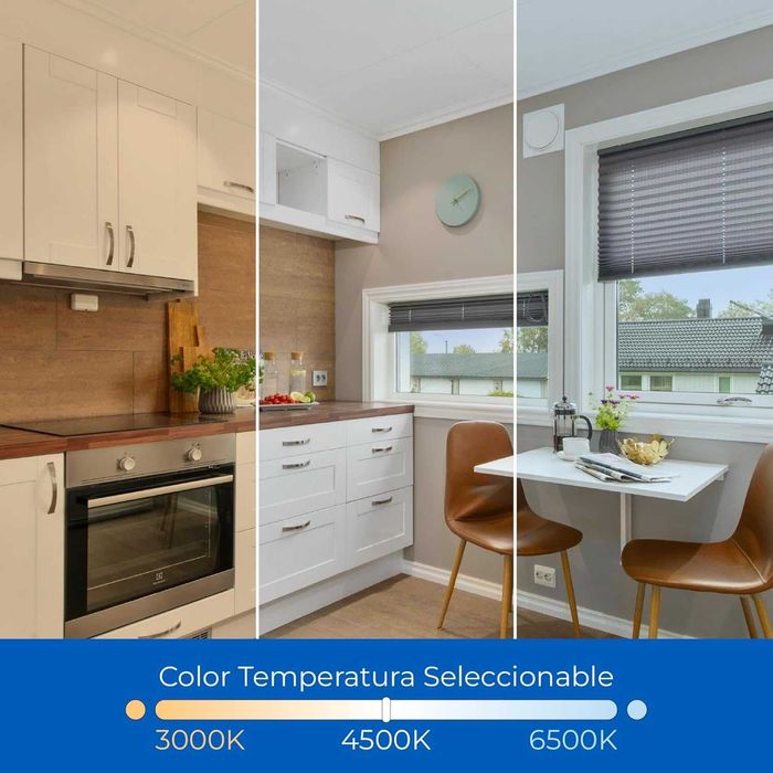 Foco Led Bancada WC Cozinha 120CM 3Modos 3000/4000/6000K - 4000Lm