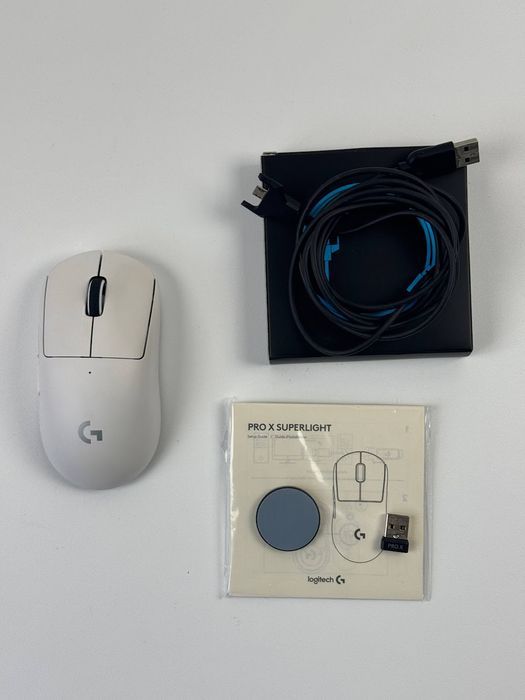 Бездротова ігрова миша Logitech G PRO X SUPERLIGHT White