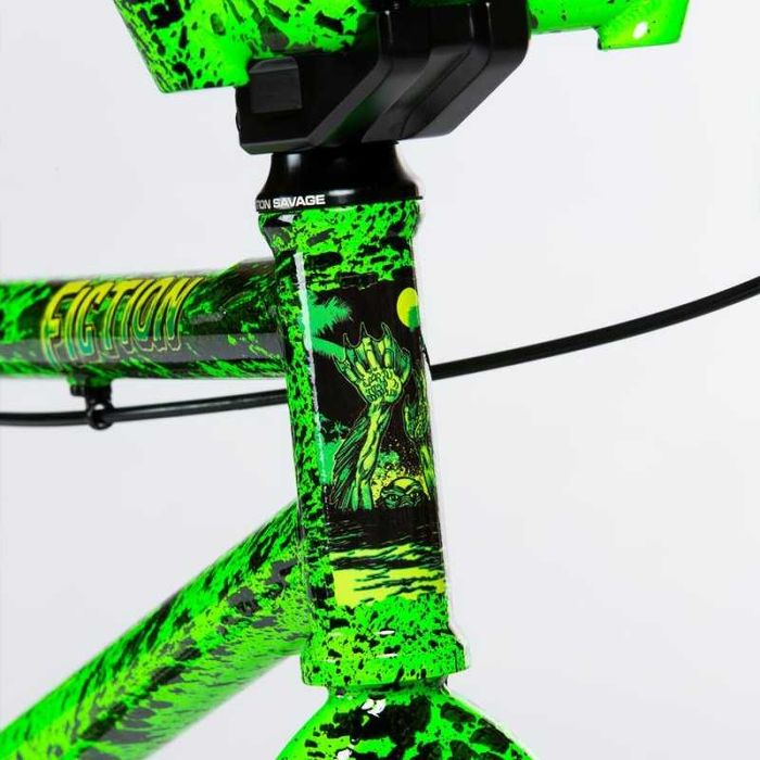 Велосипед BMX Stolen CREATURE 20.75" TOXIC GREEN SPLATTE зелений