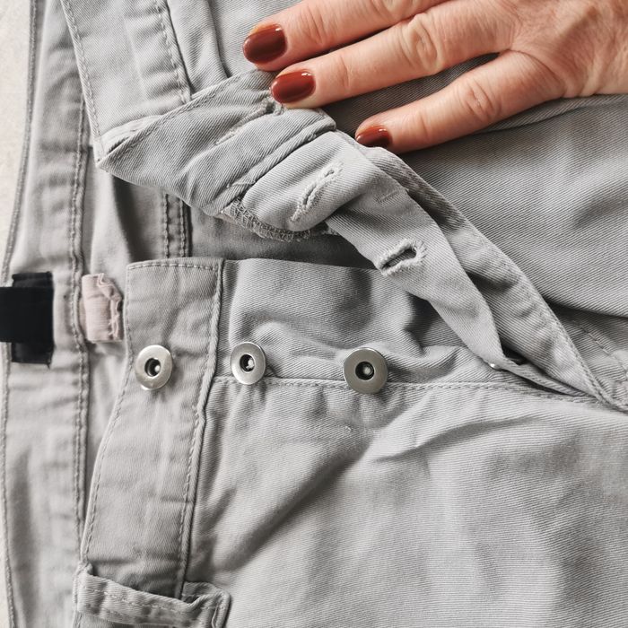 Jeansy męskie szare H&M