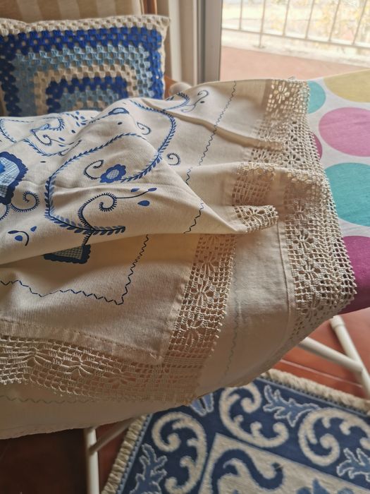 Toalhas chá com renda