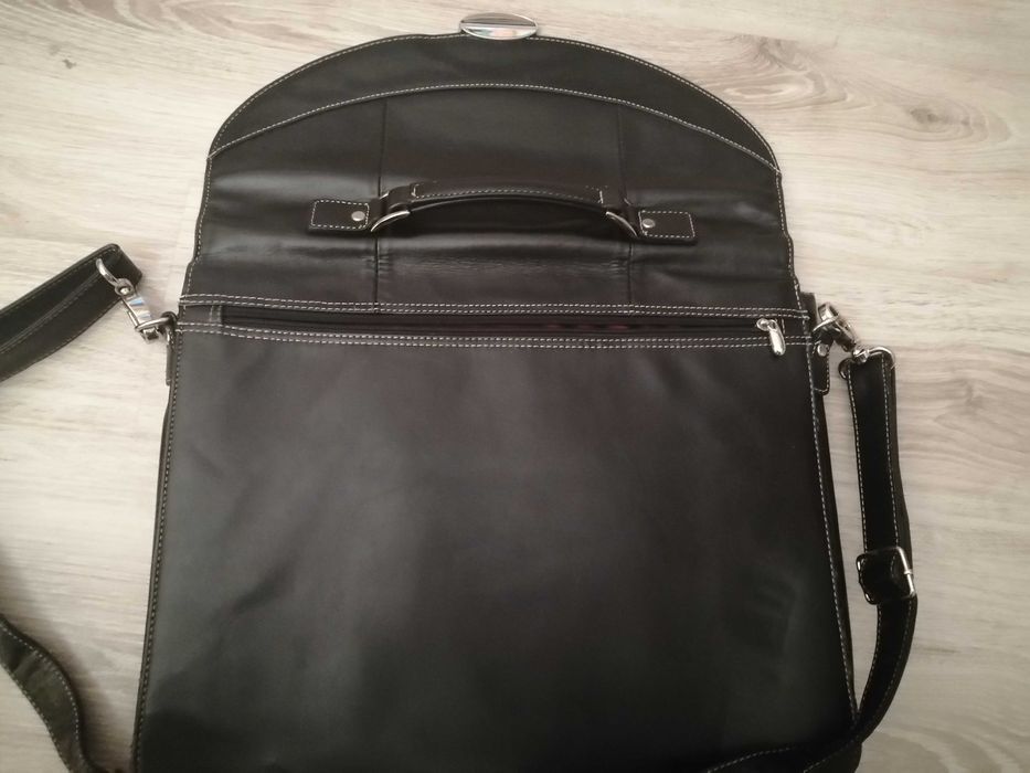 Torba skórzana idealna do pracy biurowej i nie tylko