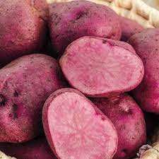 Batata Vermelha por dentro  Apenas envios