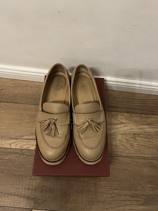 Mokasyny skórzane kirozm.37