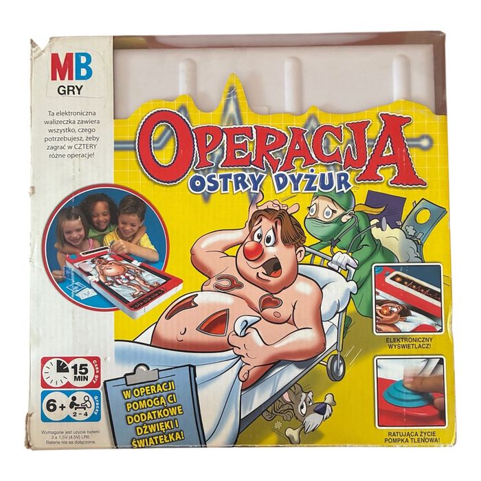 Gra operacja ostry dyżur dla dzieci