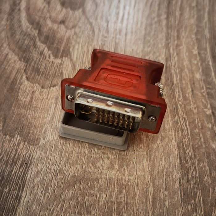 Кабель 4к адаптер  HDMI DVI-I (M)  VGA (F)