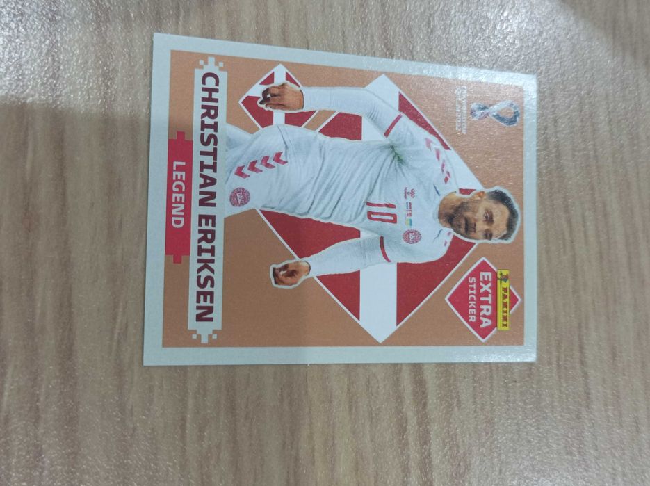 Extra stickers Christian Eriken Bronze