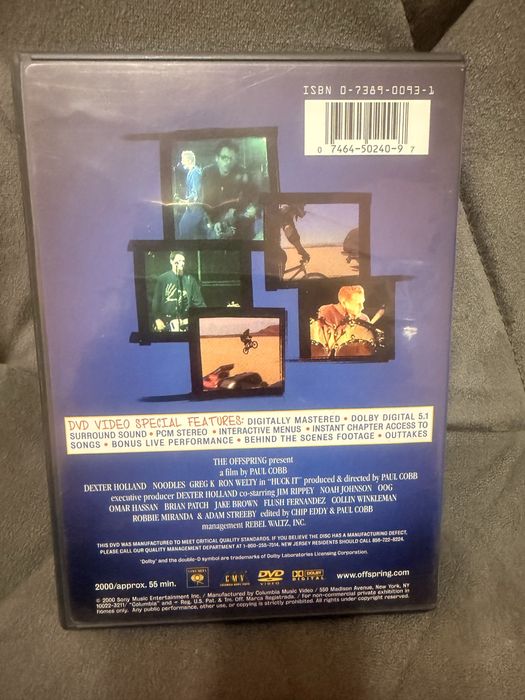 The offspring - Huck it! DVD