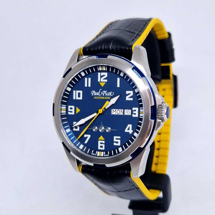 Paul Picot Pilot 42mm P2053.SGN.9111.3314-B