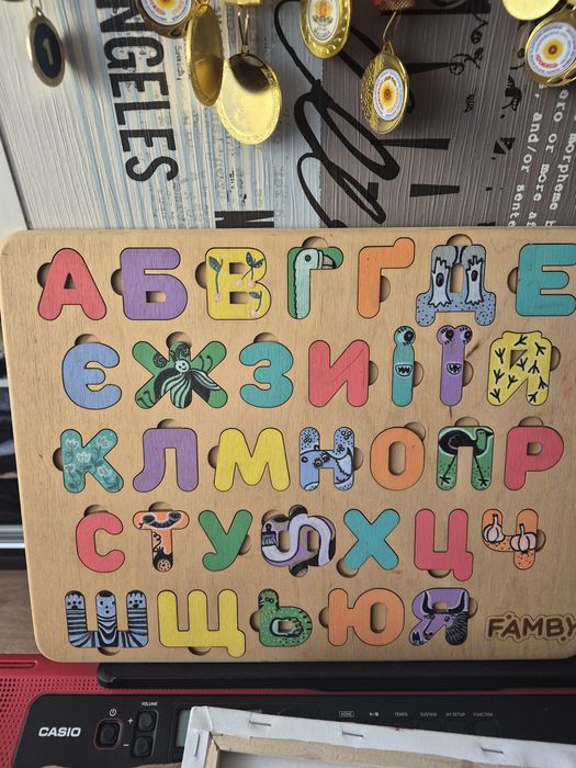 Абетка дерев'яна