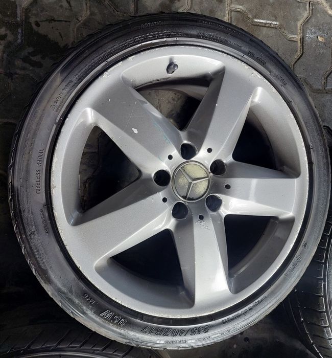 Jantes Mercedes R17 Com Pneus 225/45 Furação 5X112