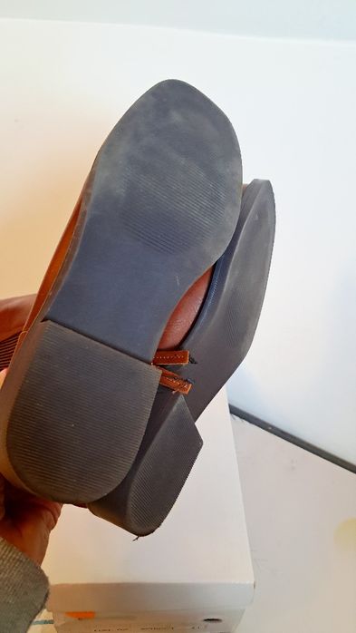 Botki  sztyblety  brązowe