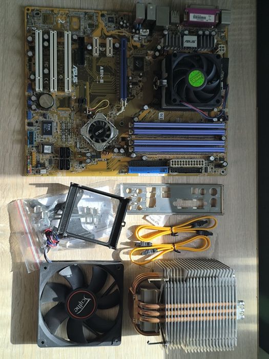 Retro! Athlon X2 4600+ + Asus A8N-E + 2GB RAM Geil + Ninja s.939