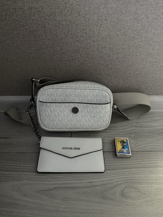 Michael Kors Medium Logo Convertible Crossbody Bag