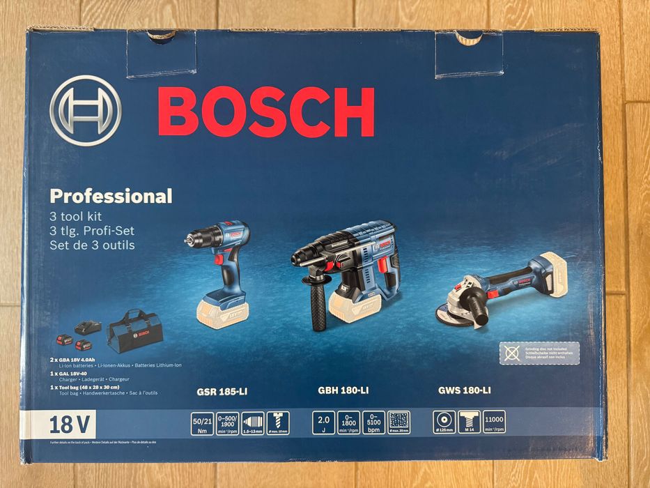 Акумуляторний набір інструментів Bosch Новий