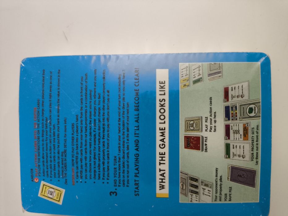 Jogo de cartas monopólio - Monopoly Deal