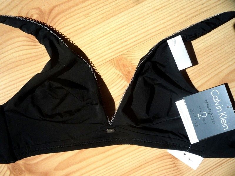 Calvin Klein Nowy Biustonosz Czarny 70 mis B