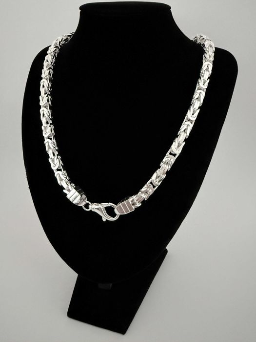 Srebrny Łańcuszek splot Królewski 59,5 CM 188 GRAM ! PR. 925 Okazja !