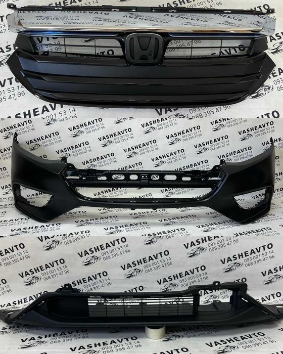 Бампер передній,решітка радіатора Honda Insight 2019-2020-2021 USA