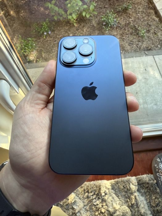 Iphone 15 pro 256gb blue titanium