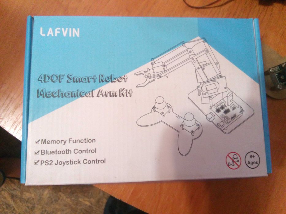 Механічна роботизована рука Lafvin 4DOF Arduino UNO R3 DIY