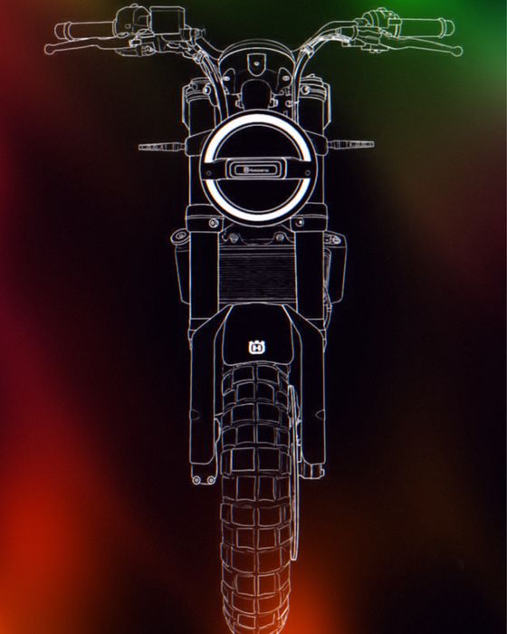 Huskvarna 401 viptilen/ svartpilen