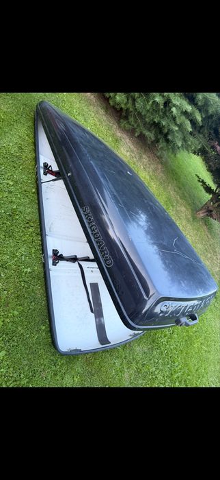 Bagaznik samochody ski guard plus uchwyty thule